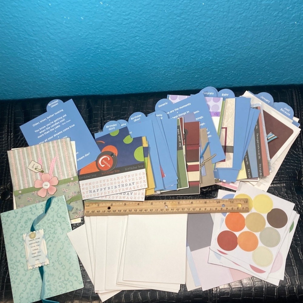 5 for $10: Colorful Card Making Kit‎